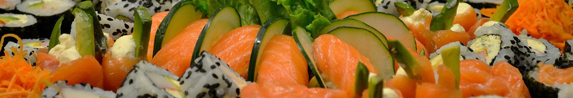 Eating Asian Fusion Sushi at Kirin Asian and Sushi Cuisine Tulsa restaurant in Tulsa, OK.